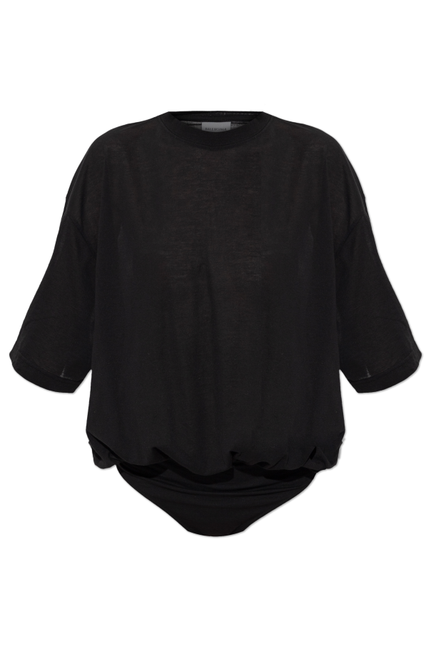 Balenciaga BLACK Loose-fit bodysuit 1