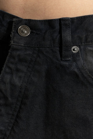 Balenciaga BLACK Wide-leg jeans 5