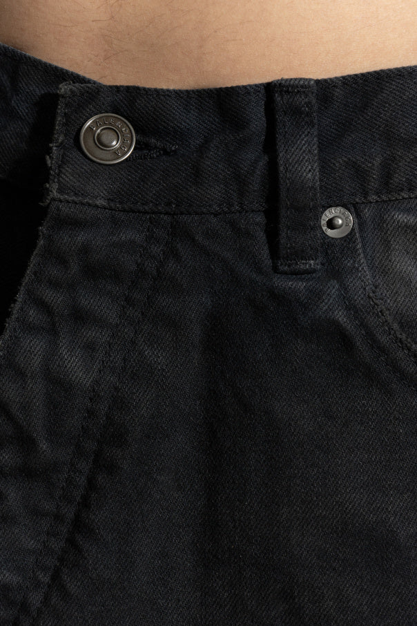 Balenciaga BLACK Wide-leg jeans 5