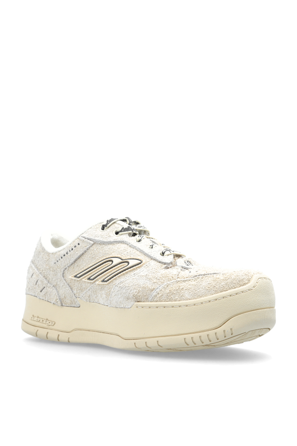 Balenciaga cream ‘Hamptons Sneakers’ sports shoes 4