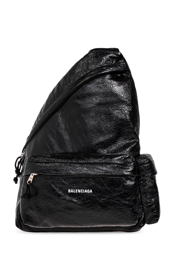 Balenciaga BLACK Single-strap backpack "Explorer" 1