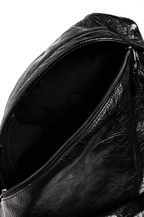 Balenciaga BLACK Single-strap backpack "Explorer" 5