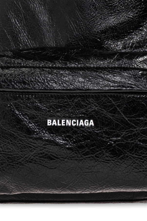 Balenciaga BLACK Single-strap backpack "Explorer" 6