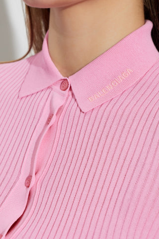 Balenciaga PINK Top with button fastening 5