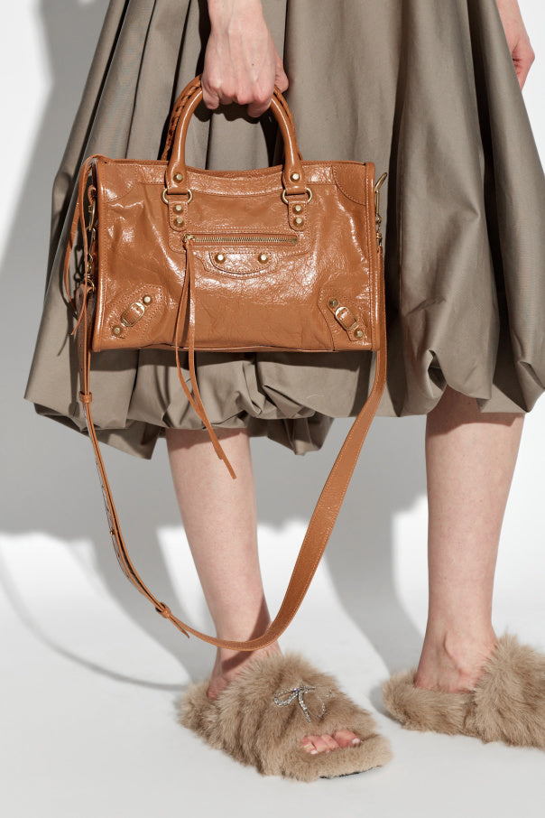 Balenciaga BROWN Handbag ‘Le City Mini’ 2