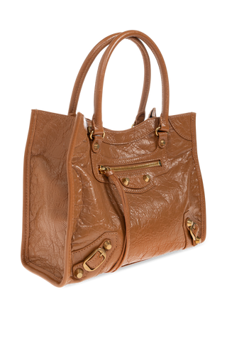 Balenciaga BROWN Handbag ‘Le City Mini’ 4