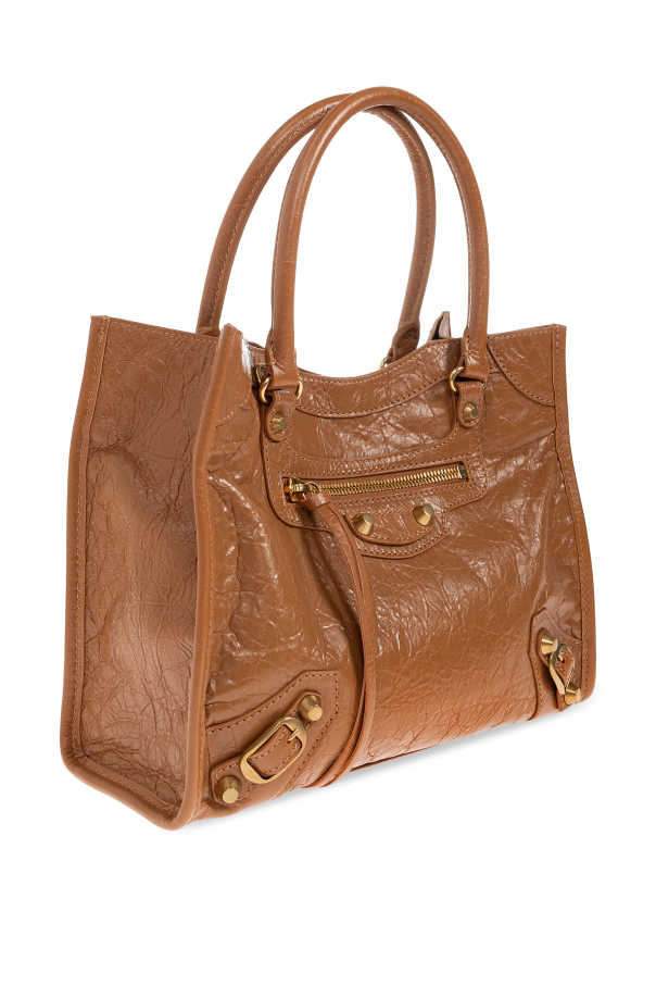 Balenciaga BROWN Handbag ‘Le City Mini’ 4