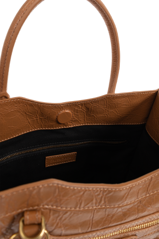 Balenciaga BROWN Handbag ‘Le City Mini’ 5