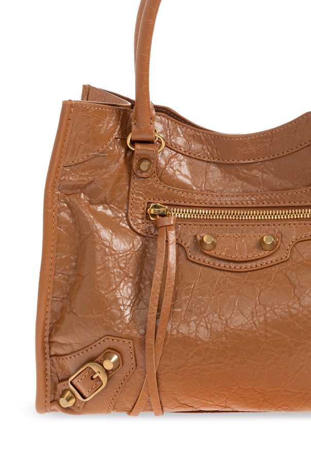 Balenciaga BROWN Handbag ‘Le City Mini’ 6