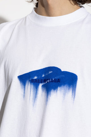 Balenciaga WHITE 'Oversize' T-shirt 5