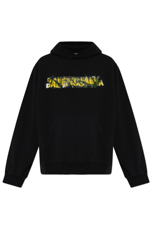 Balenciaga BLACK “Oversize” sweatshirt 1