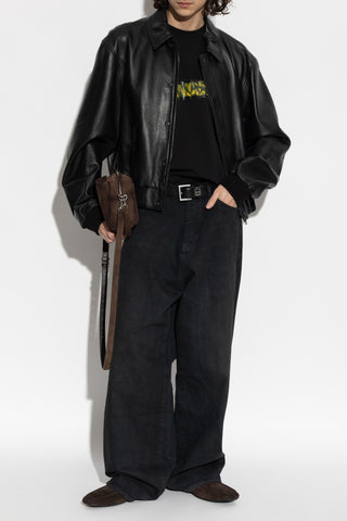 Balenciaga BLACK ‘Oversize’ T-shirt 2