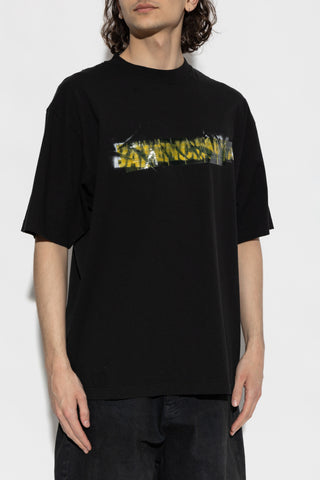 Balenciaga BLACK ‘Oversize’ T-shirt 3