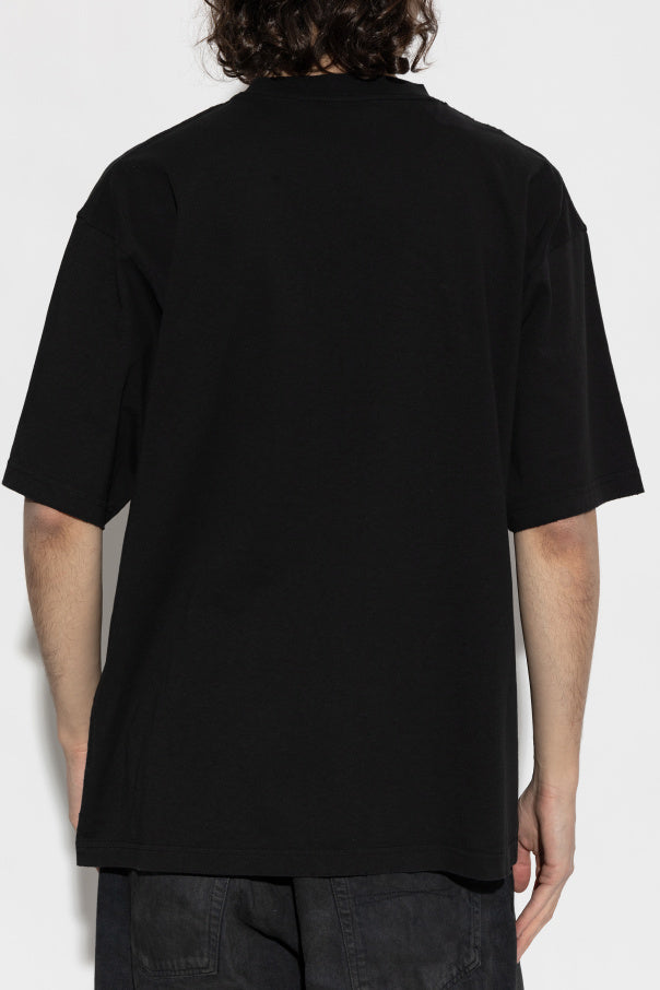 Balenciaga BLACK ‘Oversize’ T-shirt 4