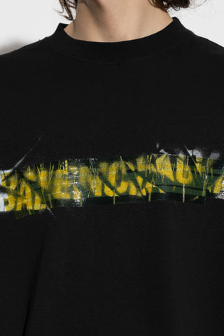 Balenciaga BLACK ‘Oversize’ T-shirt 5