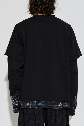 Balenciaga BLACK ‘Oversize’ T-shirt 4