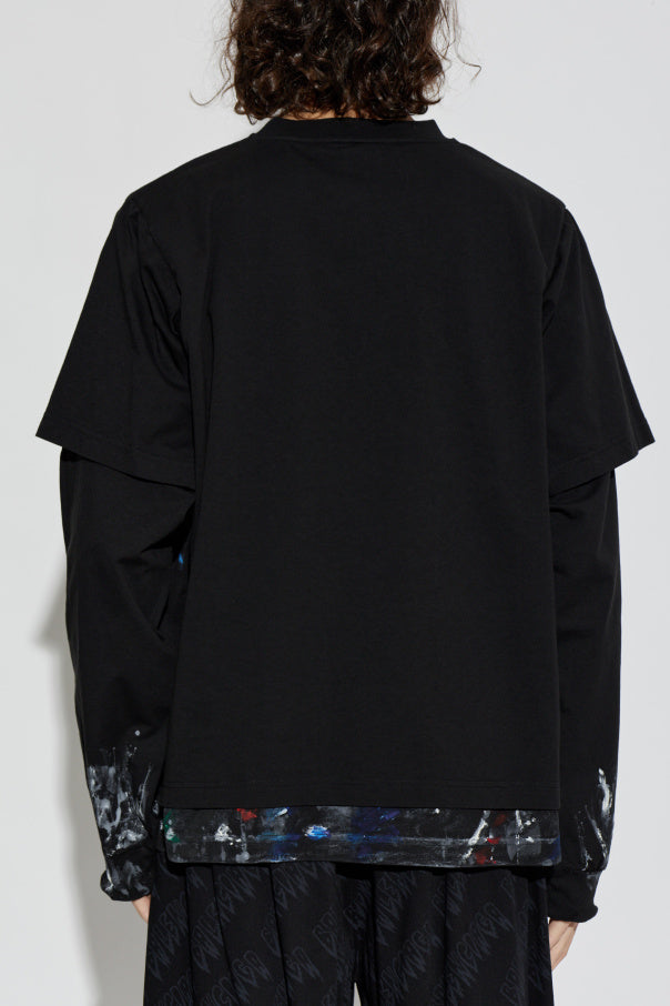 Balenciaga BLACK ‘Oversize’ T-shirt 4