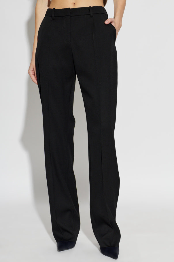 Balenciaga BLACK Wool trousers 3