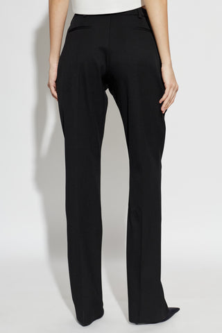 Balenciaga BLACK Wool trousers 4
