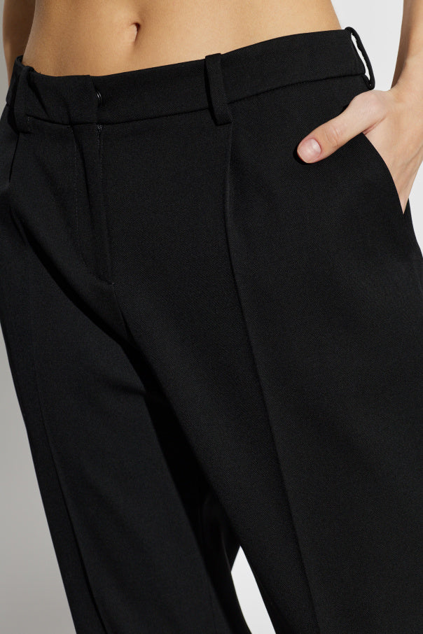 Balenciaga BLACK Wool trousers 5