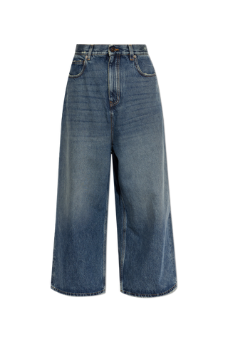 Balenciaga NAVY BLUE Wide-leg jeans 1
