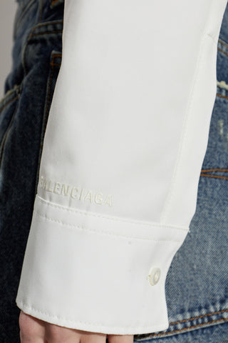 Balenciaga WHITE Short shirt 5