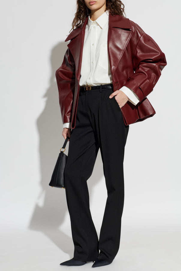 Balenciaga WHITE Shirt with embroidered logo 2
