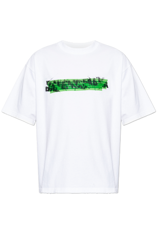 Balenciaga WHITE T-shirt with print 1