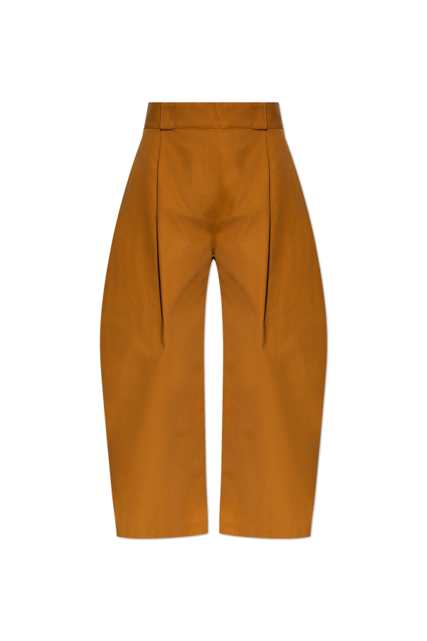 Balenciaga BROWN Trousers 1