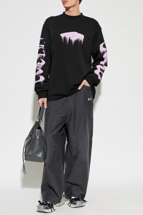 Balenciaga BLACK Long sleeve T-shirt 2
