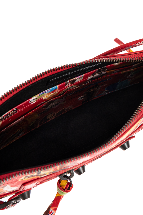Balenciaga RED "Le City" bag 5