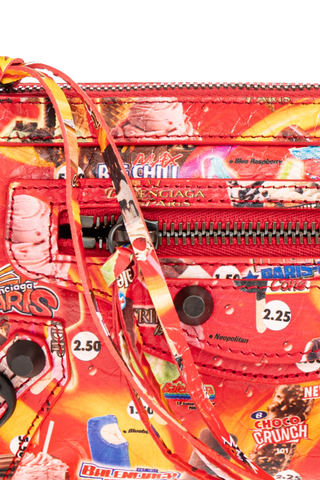 Balenciaga RED "Le City" bag 7