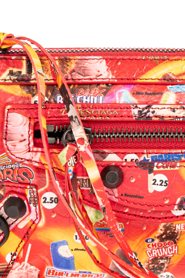 Balenciaga RED "Le City" bag 7
