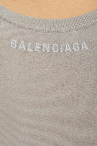 Balenciaga GREY Sleeveless top 5