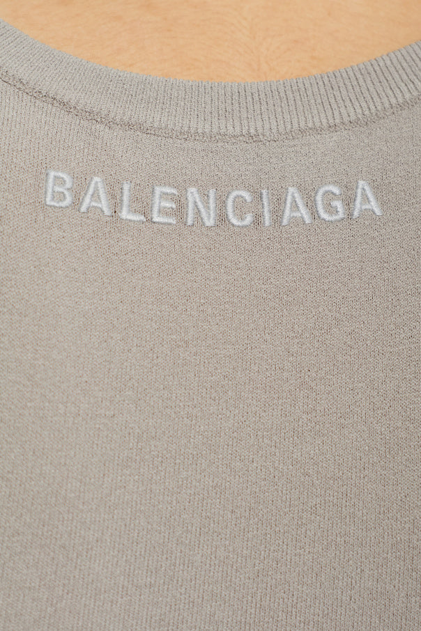 Balenciaga GREY Sleeveless top 5
