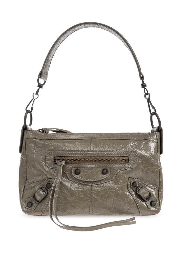 Balenciaga GREEN Bag ‘Le City Moto Mini’ 1