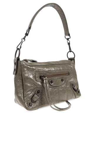 Balenciaga GREEN Bag ‘Le City Moto Mini’ 4