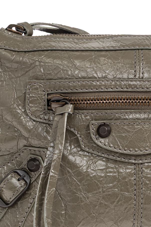 Balenciaga GREEN Bag ‘Le City Moto Mini’ 7