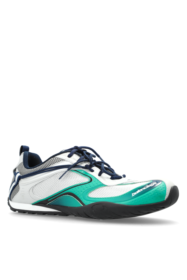 Balenciaga GREEN ‘Radar’ sports shoes 4
