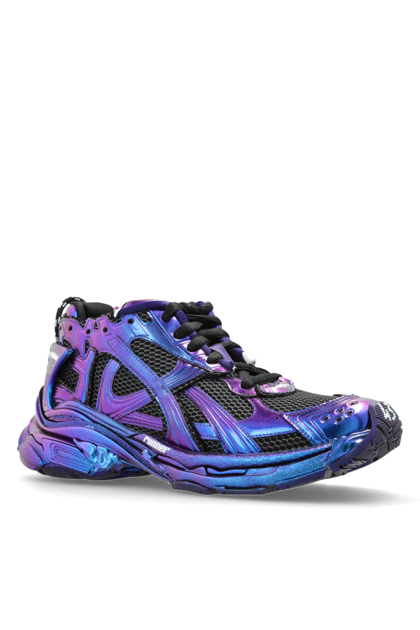Balenciaga PURPLE ‘Runner’ sports shoes 4
