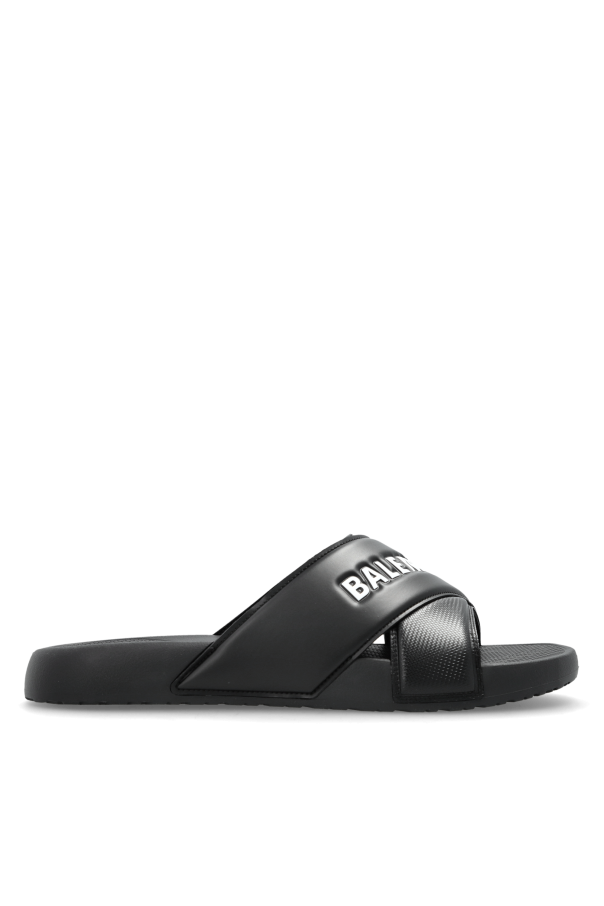 Balenciaga BLACK ‘Sporty Pool’ slides 1