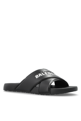 Balenciaga BLACK ‘Sporty Pool’ slides 4