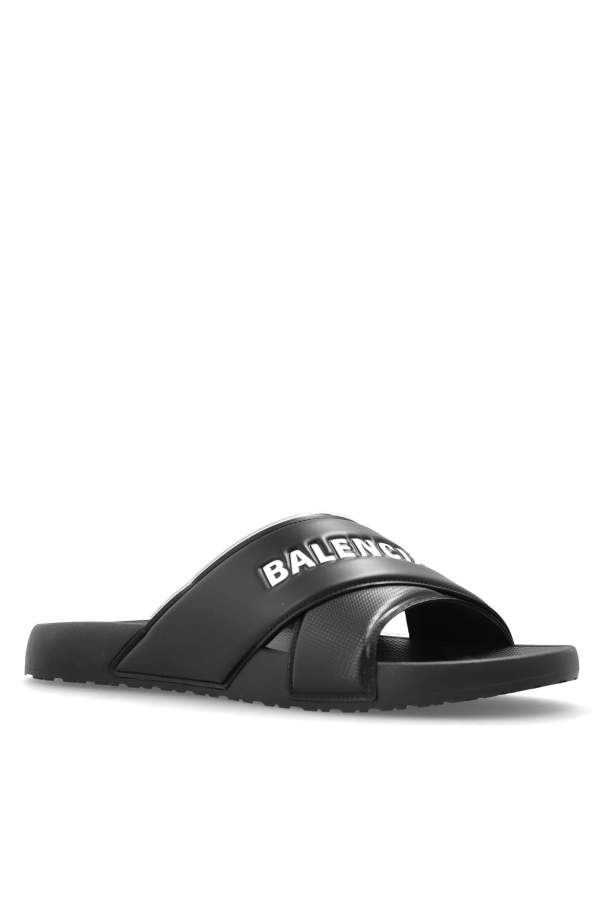 Balenciaga BLACK ‘Sporty Pool’ slides 4