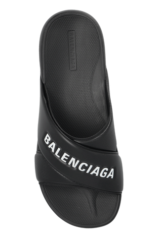 Balenciaga BLACK ‘Sporty Pool’ slides 6