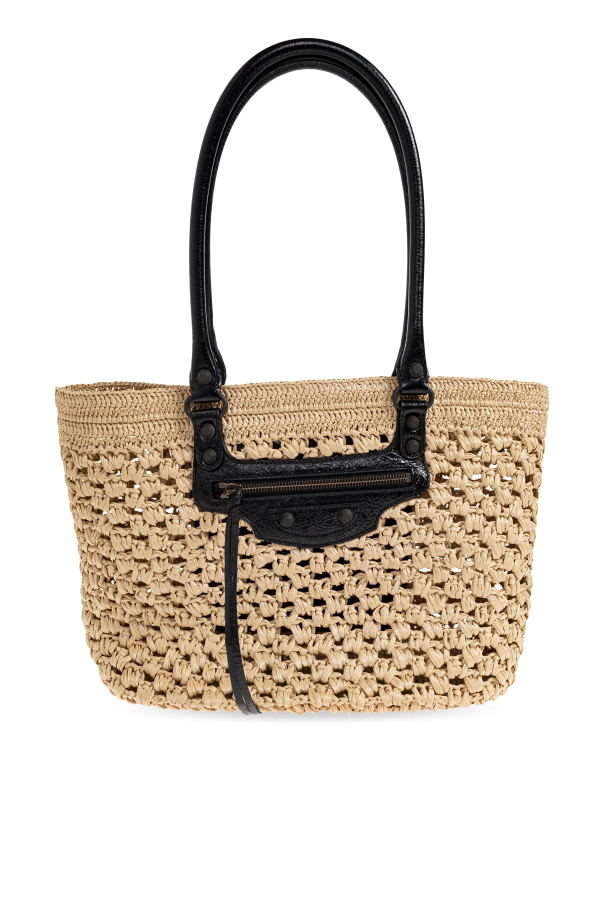 Balenciaga beige ‘Le City Medium’ bag 1