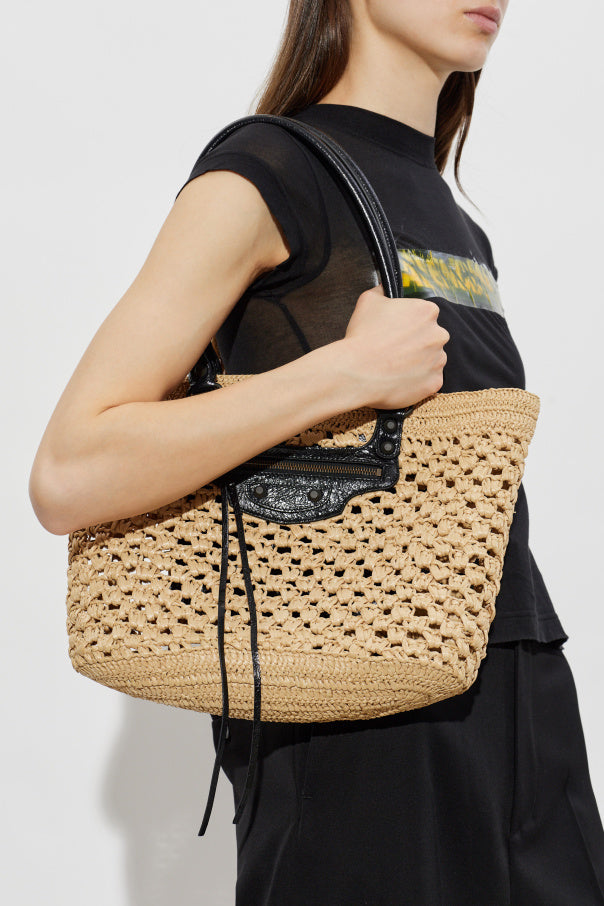 Balenciaga beige ‘Le City Medium’ bag 2