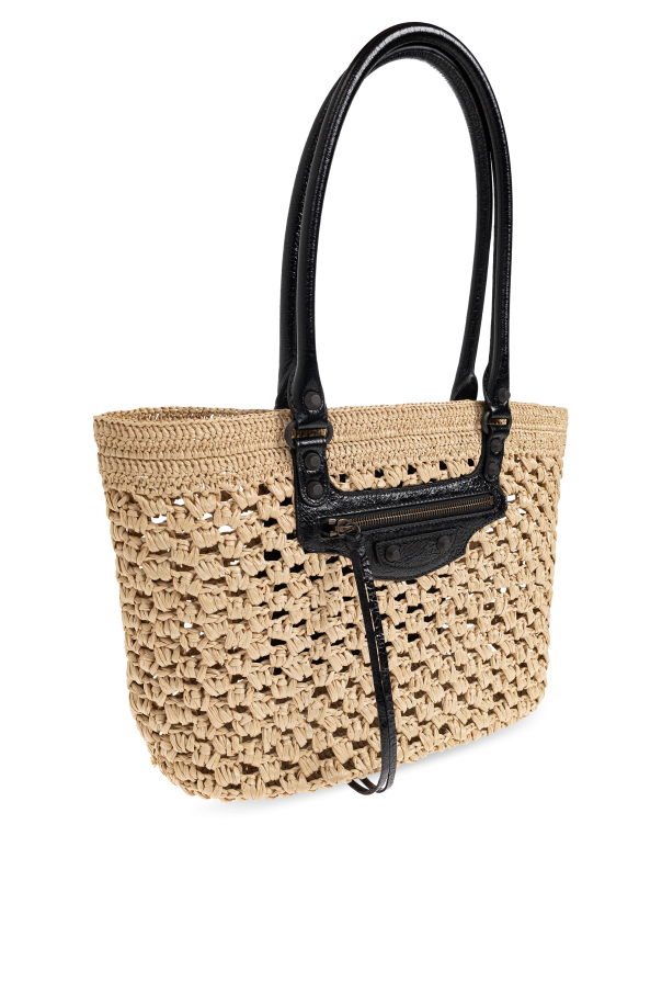 Balenciaga beige ‘Le City Medium’ bag 4