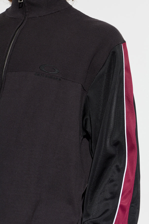 Balenciaga BLACK Sweatshirt with logo 5