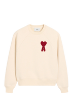 AMI PARIS Світшот з патчем Ami de Coeur