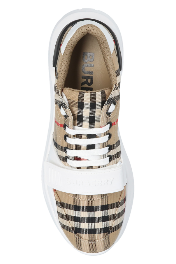 Burberry beige Sneakers with logo 6